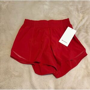 lululemon athletica Hotty Hot High-Rise Lined Short 4"